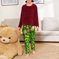 thumbnail image 6 of Yiaed Cactus And Succulents Print Teenagers' Lounge Pants, Loose PJ Bottoms, Long Pajama Pants for Men-XS(5-6), 6 of 6