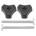 thumbnail image 3 of Juego de 6 Tornillos En T Y Manejar de Plástico M8, Juego de Abrazaderas de Sujeción Rápida de Metal para Herramienta de Carpintería DIY T-Track con Ranura En T, 3 of 5