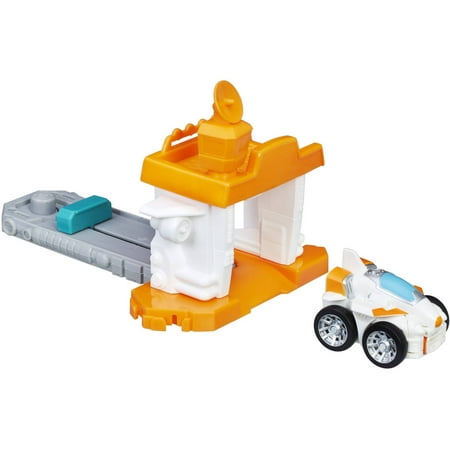Transformers Playskool Heroes Rescue Bots Flip Racers Airport Blastoff Blades Action Figure Set, 2 Pieces