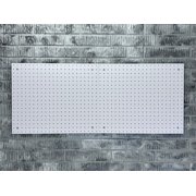 Triton Products 018-15 White Polypropylene Pegboards with Mounting Hardware