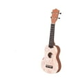 thumbnail image 2 of Ukelele de madera para principiantes, instrumento de ukelele, instrumento musical de madera, café, 2 of 9