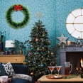 thumbnail image 4 of Artificial Decorations Christmas Wreaths Garlands for Front Door Hanger Outdoor Hanging Garland Holiday Home Decorations, 4 of 10
