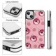 thumbnail image 3 of Funda Lotso para iPhone 14 Plus con tarjetero, tapa trasera tipo libro de piel sintética con función atril, ranuras para tarjetas, cierre magnético doble, antigolpes, 3 of 6