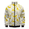 thumbnail image 3 of Chaqueta con cremallera y estampado 3D de frutas divertidas, chaquetas de manga larga para hombres y mujeres, ropa de moda con cuello alto, sudaderas casuales para hombres, abrigos para hombres, 3 of 5