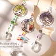 thumbnail image 3 of Sun Catcher Crystal Hanging Tree of Life SunCatchers Healing Crystals for Indoor Window, Home Decor, Car Charms Pack of 3, 3 of 15