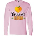 thumbnail image 3 of Inktastic Orlando Florida Orange in Heart Long Sleeve T-Shirt, 3 of 5