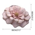 thumbnail image 2 of Xihbxyly Alfombra de Diatomeas con Flores, de Secado Rápido y Base Antideslizante, Absorbente y Fácil de Limpiar, Ideal para Salón y Baño, Decoración Moderna Del Hogar, 80 X 80 Cm., 2 of 4