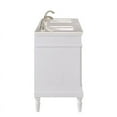 thumbnail image 5 of Elegant Decor Lexington 60" Wood Single Bathroom Vanity in Antique White, 5 of 12