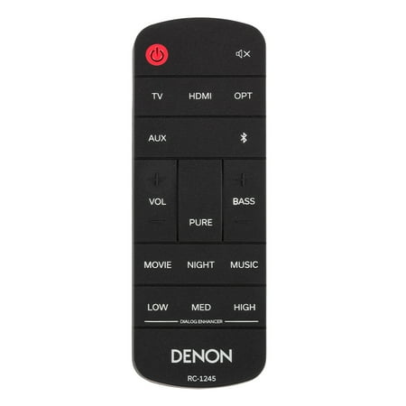 Denon - DHT-S517 3.1.2 Ch Soundbar with Wireless Subwoofer and Dolby Atmos, Bluetooth - Black