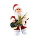 thumbnail image 5 of Juguete eléctrico de Papá Noel, muñeco musical navideño, suministros para fiestas para niños y adultos, Papá Noel bailarín para mesa y sala de estar, 5 of 10