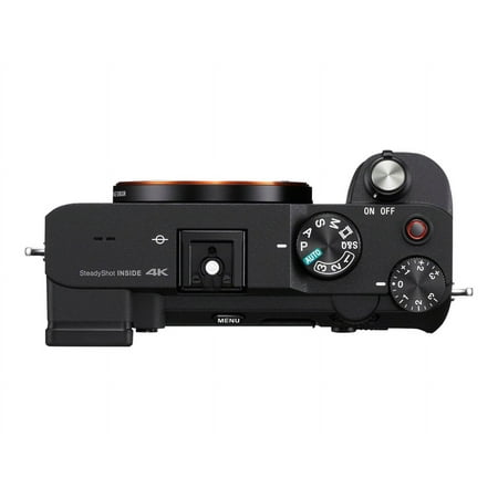 Sony - Alpha 7C Full-frame Mirrorless Camera - Black