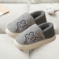 thumbnail image 7 of Weloille Cotton Slippers Female Cartoons Cute Plush Home Indoor Household Warm Couple Student Thick Bottom Bag Heel Cotton Slippers For Confinement, 7 of 7