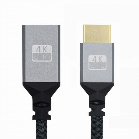 Chenyang HDMI 1.4 Type A Male to A Female Extension Cable Straight Connector 90 Degree Support HDTV 4K 60hz 3D