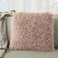 thumbnail image 4 of Nourison Shag Rose Decorative Throw Pillow , 18" x 18", 4 of 5