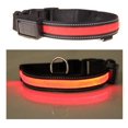 thumbnail image 1 of Petite Taille: Rechargeable USB Solaire Conduit Sécurité de Nuit Glow Collier-Rouge, 1 of 2