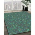 thumbnail image 2 of Ahgly Company Indoor Round Patterned Mint Green Area Rugs, 6' Round, 2 of 6