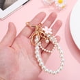 thumbnail image 2 of WEUVEB Fashion Faux Beaded Keychain Wristlet Pendant Charm for Backpack Purse Accessories, 2 of 9