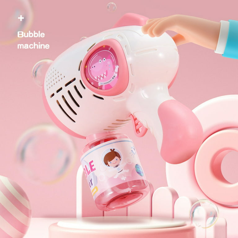 Zexumo 32 Holes Bubble Machine Children's Automatic Bubble Gun, Gatling  Electric Soap Bubble Toys