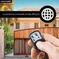 thumbnail image 3 of Télécommande Universelle pour Portail, Fréquence 433.92 Mhz pour Portails Automatiques, Grand Rayon - Télécommande Universelle pour Portail Programmable Code Fixe 12 V, 3 of 5