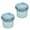 Blue, variant on KDFWDM Dessert Cups, Reusable Yogurt Container Parfait Cups with Locking Lids, Plastic Airtight Snack Oatmeal Cereal Storage Container