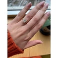 thumbnail image 3 of SOLITAIRE JEWELS 2.98Ct Cushion Moissanite Diamond Engagement Solitaire Ring Solid 14K Yellow Gold, 3 of 7