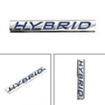 thumbnail image 1 of 1PC 3D HYBRID Words Car Sticker Metal Emblem Rear Car Trunk Badge, 1 of 12