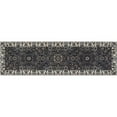 thumbnail image 5 of Art Carpet 841864106343 5 ft. Kensington Collection Serene Border Border Woven Round Area Rug, Gray, 5 of 5