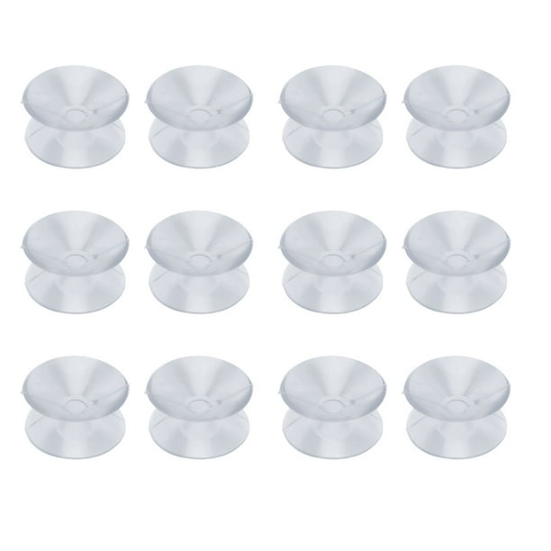 Home Rubber Double Sided Wall Window Glass Mirror Suction Cups Sucker ...