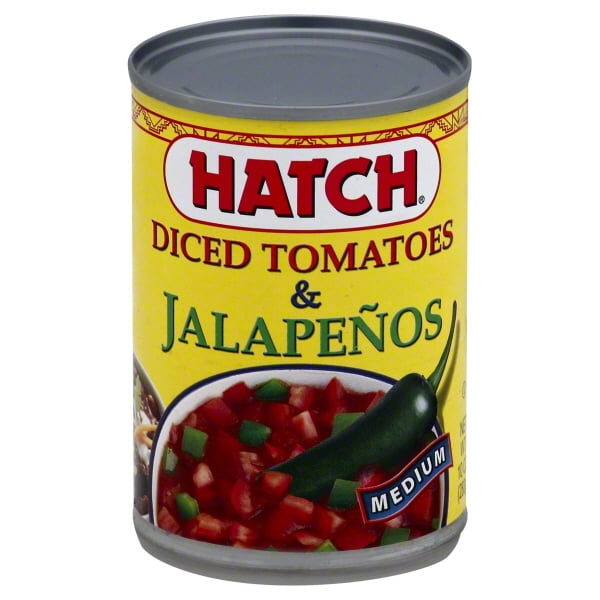 Hatch Medium Diced Tomatoes & Jalapenos, 10 oz