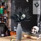 thumbnail image 4 of 1 pieza de esquejes de agujas negras para Halloween, agujas artificiales y plantas acuáticas negras., 4 of 6