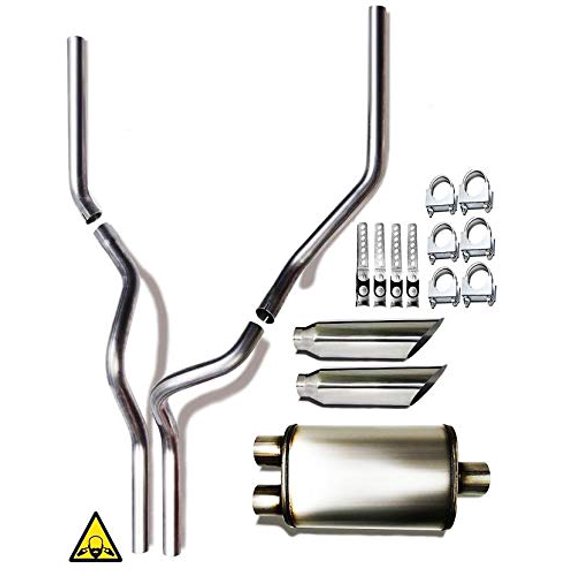 Performance 2.5 Dual Exhaust Kit fits Ford F150 F250 2009-2018