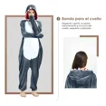 thumbnail image 3 of Pijamas Tiburón Pijama Completa Mameluco Disfraz Adulto, 3 of 8