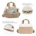 thumbnail image 3 of Sunyuer Diaper Bag Tote, Quilted Multifunction Waterproof Hospital Bag for Labor Delivery, Travel Large Capacity Diaper Tote, 3 of 7