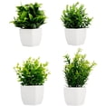 thumbnail image 1 of Plantas Artificiales en Maceta de Plástico, Plantas Artificiales Verdes, Macetas, Plantas en Macetas para Decoración del Hogar, Oficina, Habitación, 1 of 4