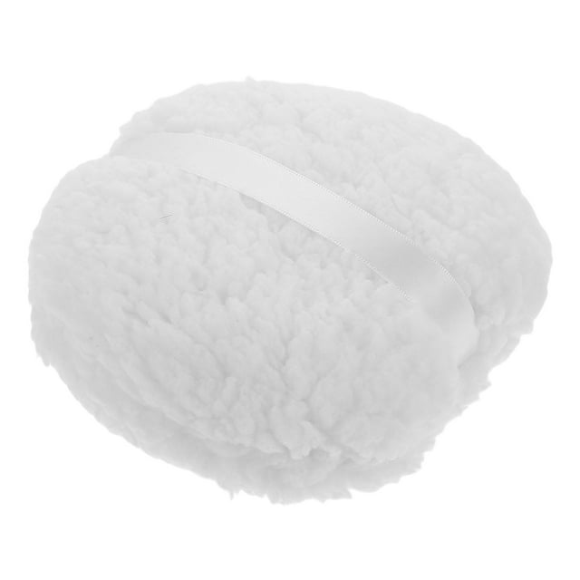 LIFKOME Fluffy Powder Applicator for Men Plush Body Dusting Puff for Gentle Touch 1Pcs