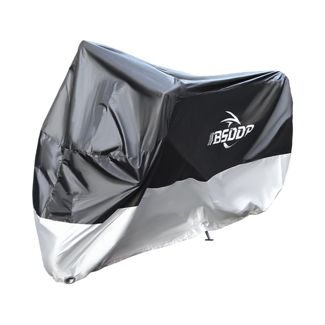 220x95x110 Funda para motocicleta con ojo de cerradura: protección exterior impermeable para todas las estaciones