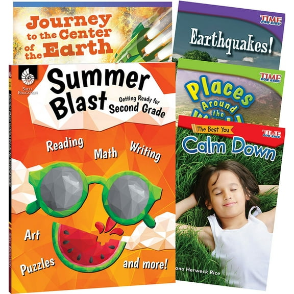 Learn-At-Home: Learn-At-Home: Summer Reading Bundle Grade 2: 5-Book Set (Other)
