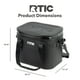 thumbnail image 5 of Cooler RTIC Ultra-Tough Soft 30 latas a prueba de fugas, negro, 5 of 7