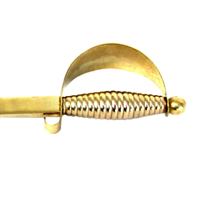 New Heavy Solid Brass Pirate Cutlass or Officers Sword Letter Opener New Heavy Solid Brass Pirate Cutlass or Officers Sword Letter Opener
