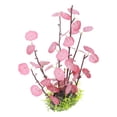 thumbnail image 2 of Planta de simulación de pecera D43251, plantas de adorno de hojas rojas artificiales realistas para acuario de pecera, 2 of 5
