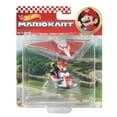 thumbnail image 4 of Véhicule personnage ​Mario Kart Standard Kart Super Planeur Hot Wheels en métal moulé sous pression, 4 of 4