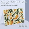 thumbnail image 4 of 2 Gang Light Switch Cover Plate Parsnip Folk Art Wall Plate Decorate Electrical Outlet Cover Plates 4.56”x4.48”, 4 of 8