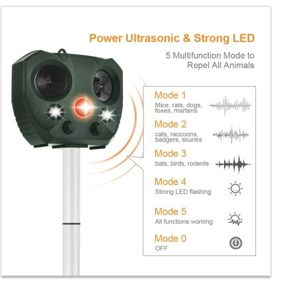 Ultrasonic Rabbit Repeller