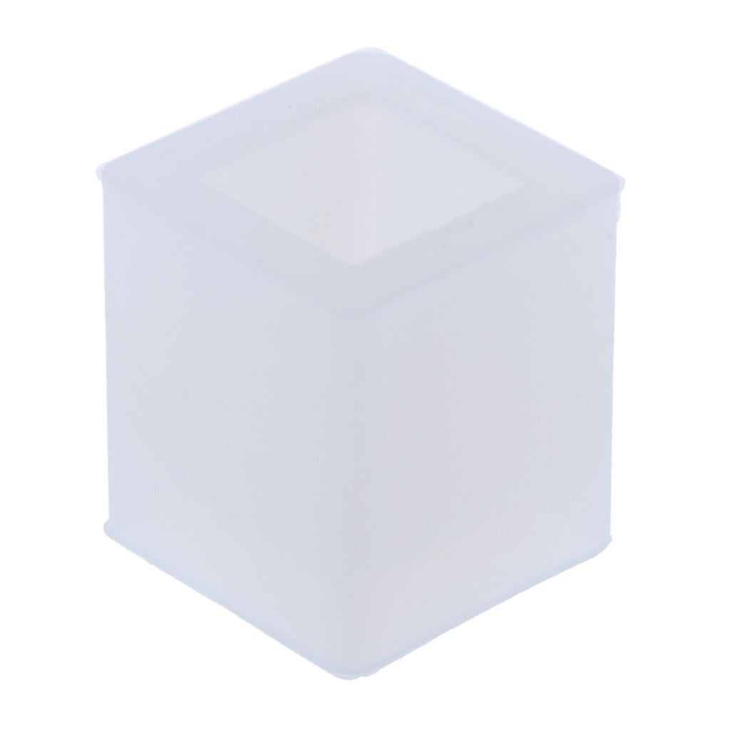Milageto 6Silicone Epoxy Mold Brush Pot Mold For DIY Resin Frame Drying