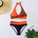thumbnail image 5 of Traje de baño para mujer Traje de baño dividido con estampado grande para mujer Falda de bikini Traje de baño dividido Trajes de baño para mujer, 5 of 6
