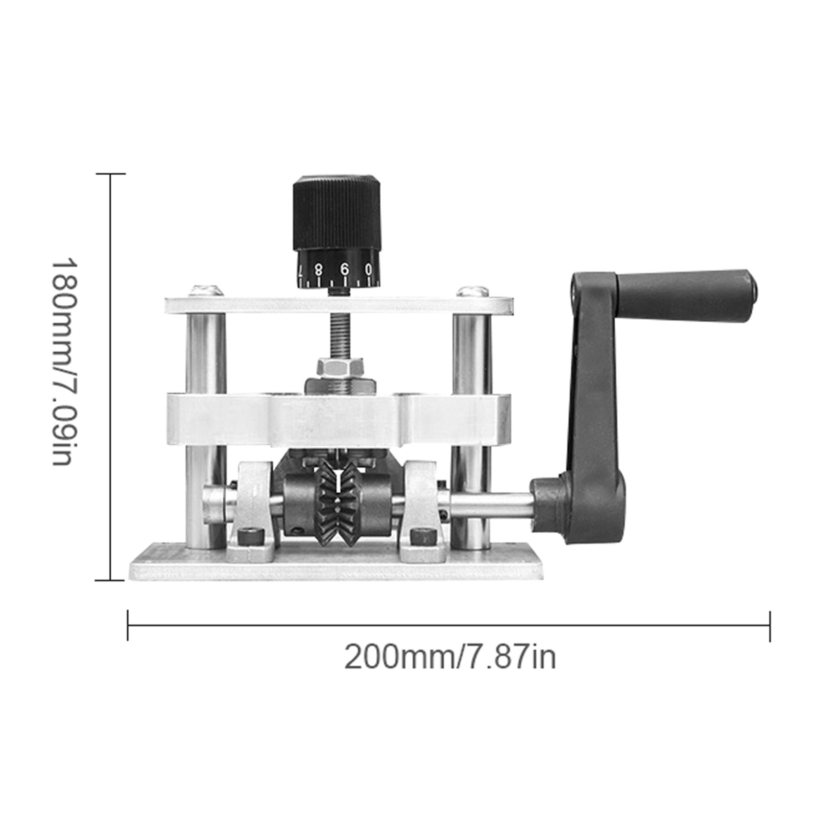 Portable Household Wire Stripper Manual Wire Stripping Tool Cable Peeling Machine with Hand Crank use with Hand Electric Drill ,Easy to Operate
