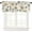 Texturepot0989, variant on Watercolor Flower Valances Window Treatment Farmhouse Decor, Beige Grey Spring Floral Botanical Rod Pocket Valance Curtains for Living Room, Bedroom, Kitchen, 54" W x 18" L - 1 Panel