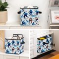 thumbnail image 6 of Lce Hockey Foldable Toy Storage Baskets, Storage Bins with Handle, 10.8"x10.5"x10.6", Large Capacity, 6 of 6