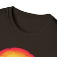 thumbnail image 3 of Volcano Hawaii Sun Set Unisex Softstyle T-Shirt Boho Style, 3 of 3
