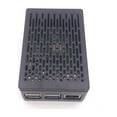 thumbnail image 3 of 2X for Case Shell Box Enclosure Installable Cool Fan Aluminum HeatSink Enclosure for 4B,2 x Protective Case,black, 3 of 6